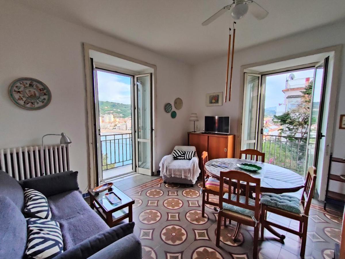 Panoramic Apartments In Villa In Center "The Beach And The Cliff" 1 Agropoli Luaran gambar