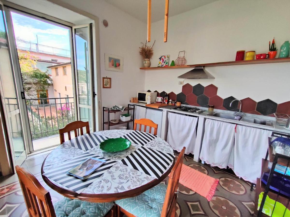 Panoramic Apartments In Villa In Center "The Beach And The Cliff" 1 Agropoli Luaran gambar