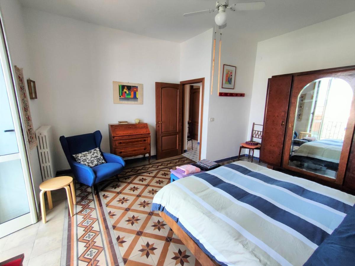 Panoramic Apartments In Villa In Center "The Beach And The Cliff" 1 Agropoli Luaran gambar