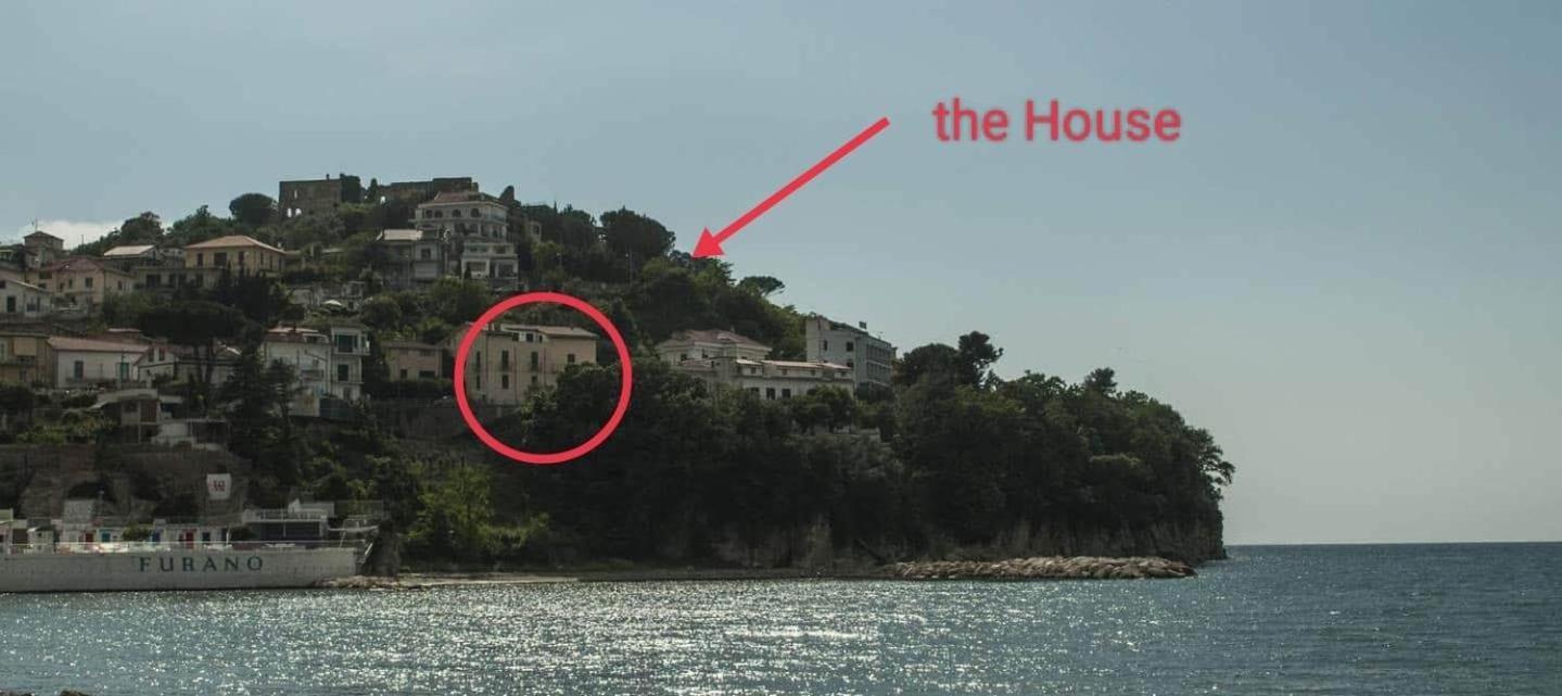 Panoramic Apartments In Villa In Center "The Beach And The Cliff" 1 Agropoli Luaran gambar